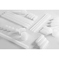 Vista 6 de ASA - Barras de pegamento termofusible transparentes de 1 x 3 pulgadas de largo. Para todo uso. Alta temperatura, bueno para plástico, metal