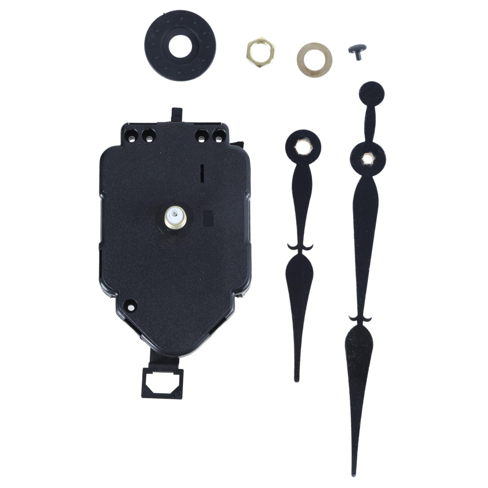 Jazuaiao Style12 Pendulums Clock Movement Kits Wall Clock Repair Parts With Different Hands Mechanism For Timepiece Replacement Noiseless Hands Set