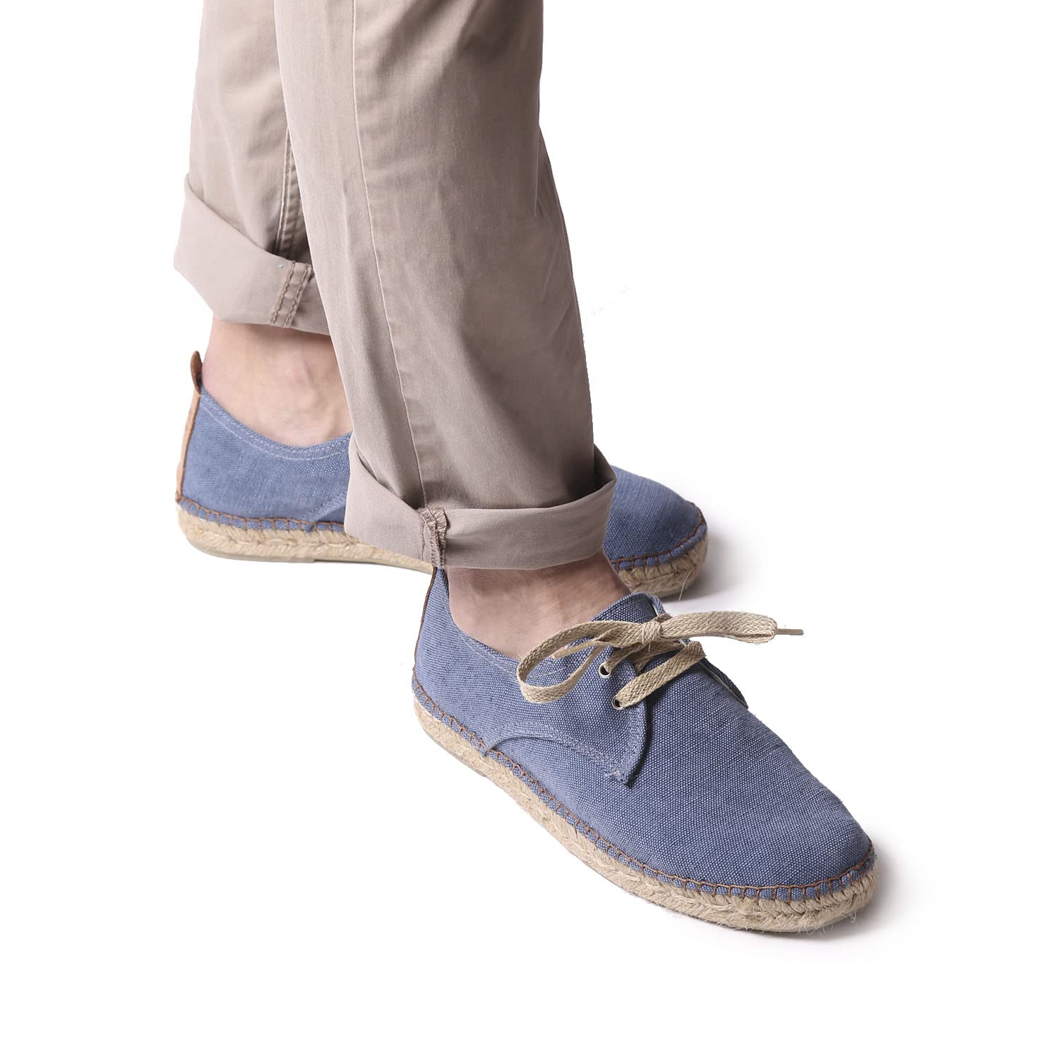 TONI PONS Dixon - Espadrille pour Homme en Tissu de Coton.