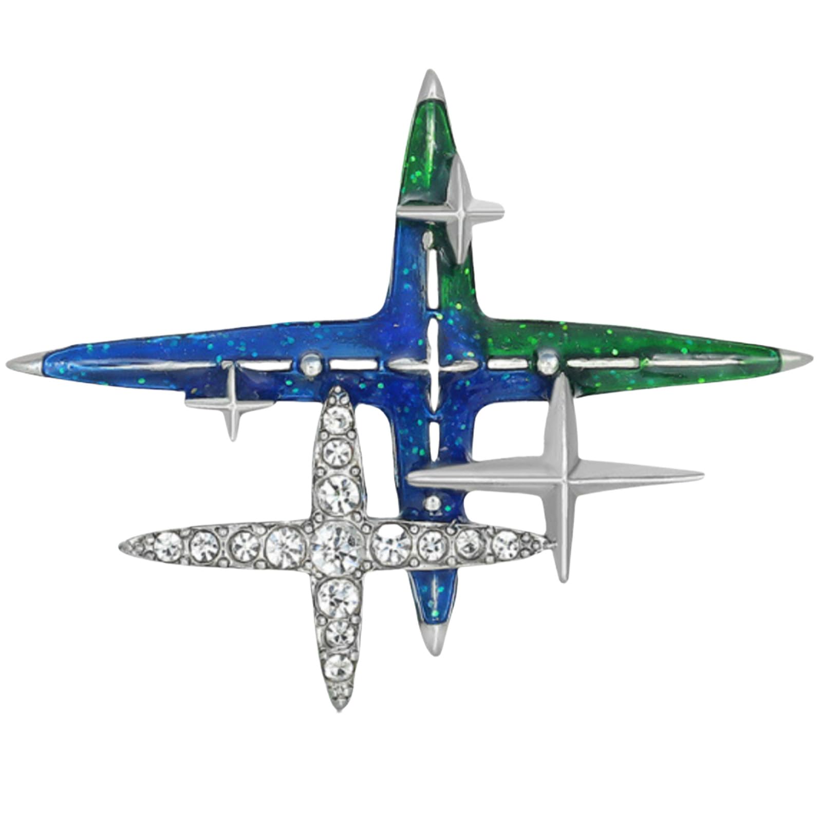 FAIRYGATE Brooches Enamel Brooch for Men Women Retro Rhinestone Lapel Pin Clothing Hat Decoration，B38 — view 54