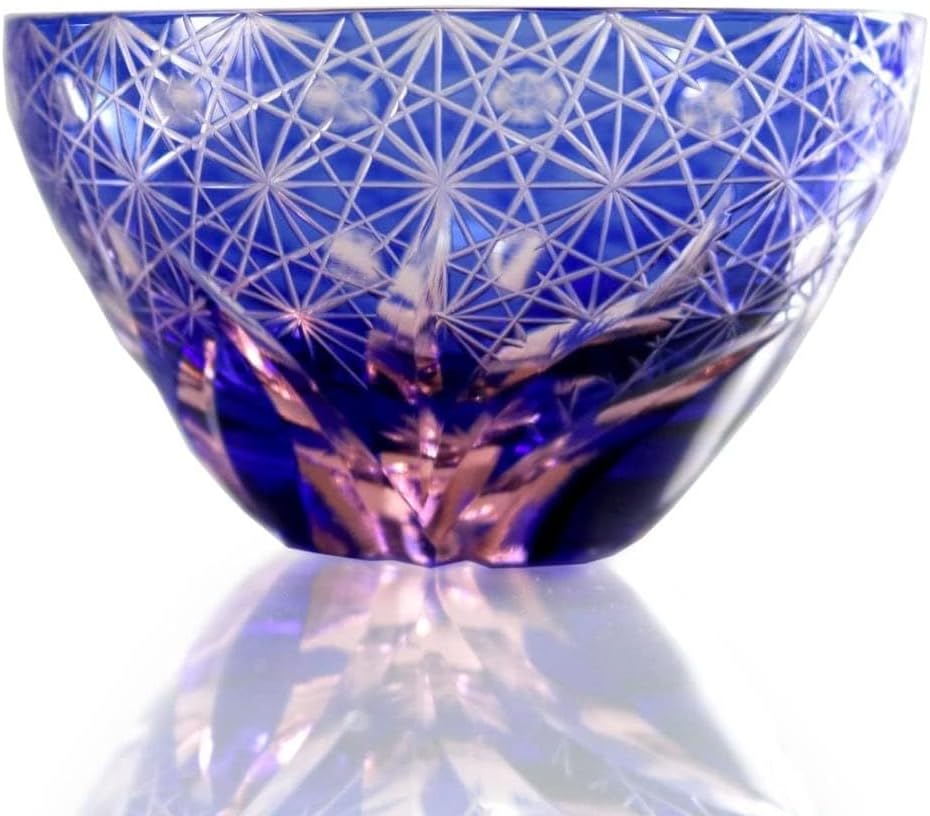 GREEM MARKET (グリームマーケット) 木箱付 工芸品 ガラス細工 切子