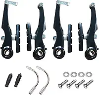 Freio Manual V-brake Cantilever Com Sapata de Borracha Para Bike Bicicletas Ubano Trila MTB