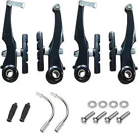 Freio Manual V-brake Cantilever Com Sapata de Borracha Para Bike Bicicletas Ubano Trila MTB