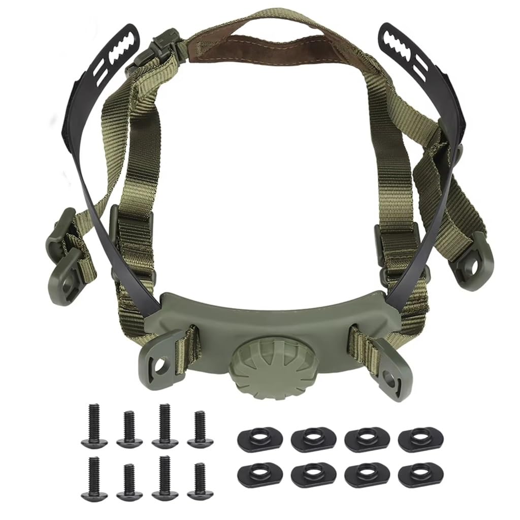 Système suspension casque Airsoft pour éviter le glissement