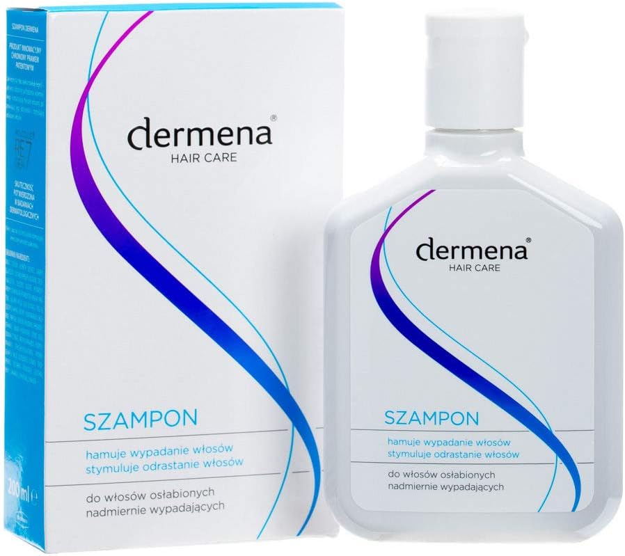 Dermena Shampoo | Stops hair loss & stimulates hair regrowth | 200 ml Dermena Shampoo | Stops hair loss & stimulates hair regrowth | 200 ml