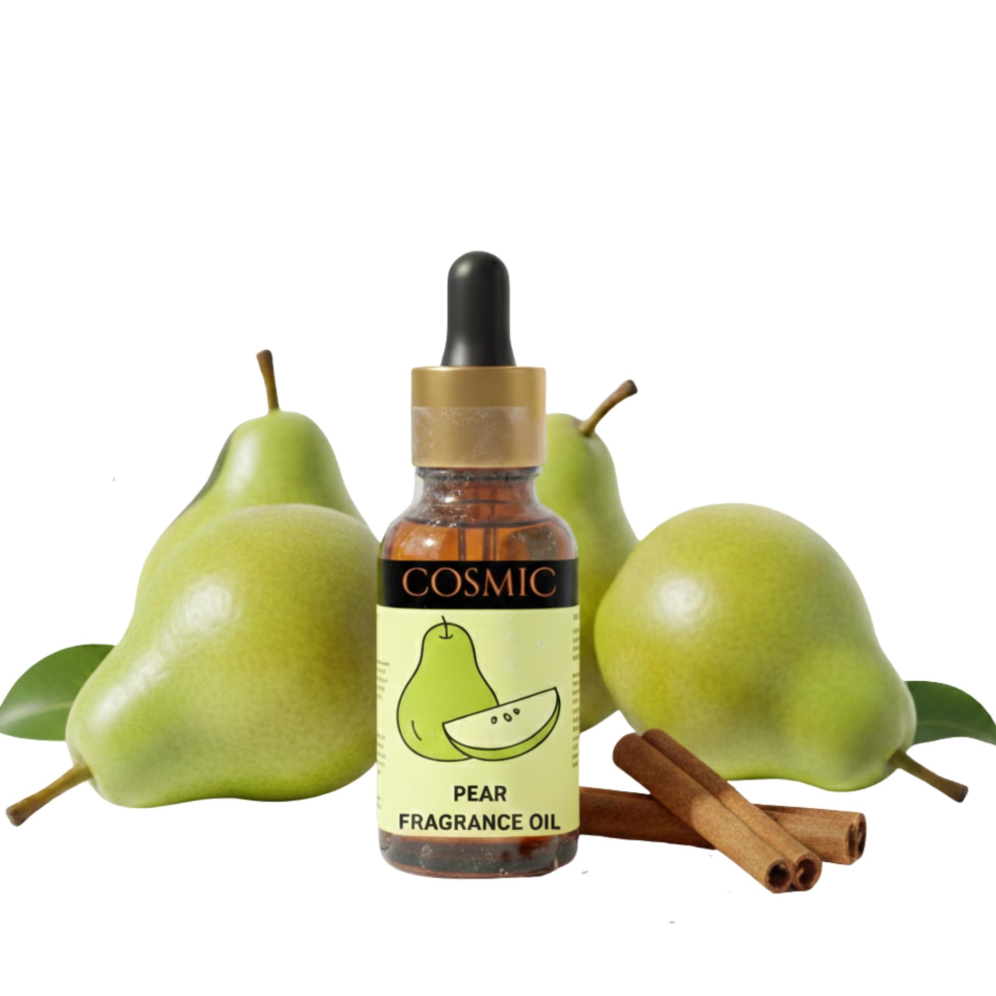 Pear Fragrance Oil for Candle & Soap Making | Concentrated Aroma Oil for Wax Melts & Diffusers | 50 ml