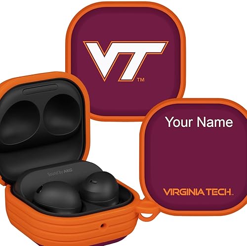 Miniatura 5 de Affinity Bands Virginia Tech Hokies Champion Series HDX - Funda compatible con Samsung Galaxy Buds Pro Champion Series,Camo,Clásico,Virginia Tech