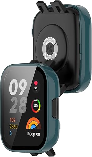 Miniatura 3 de PC+Funda protectora de pantalla de vidrio templado compatible con Xiaomi Redmi Watch 3Mi Watch Lite 3 Protector de pantalla para Xiaomi Redmi Watch