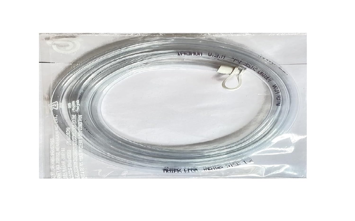 Transparent PVC Silicone Flexible Tube Pipe Compatible with Eureka Forbes Aquaguard Crystal Plus UV + Model water purifiers, Extension Tube, Pot Filling with Stopper– 3 meter (10 ft)