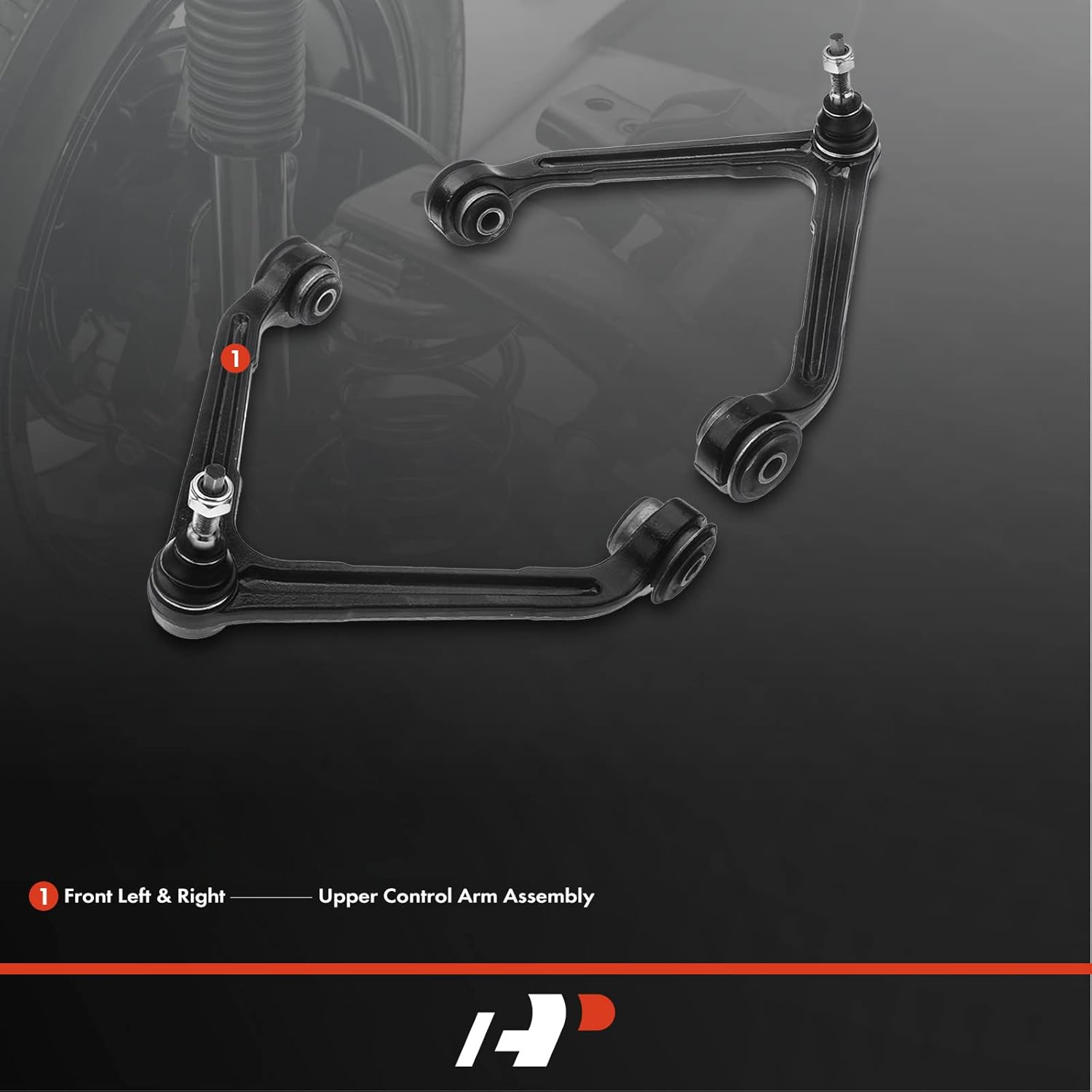 A-Premium 2 x Front Upper Control Arms, with Ball Joint & Bushing, Compatible with Dodge Ram 1500 2002-2005, Durango 2004-2009 & Chrysler Aspen 2007-2009