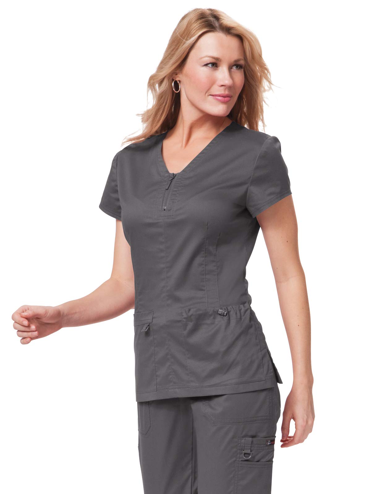 KOIWomen's Stretch Mackenzie Scrub Top, Turquoise