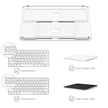 Apple Magic Keyboard キーボードスタンド付き Amazon.co.jp：Sikai キーボードスタンド for apple magic