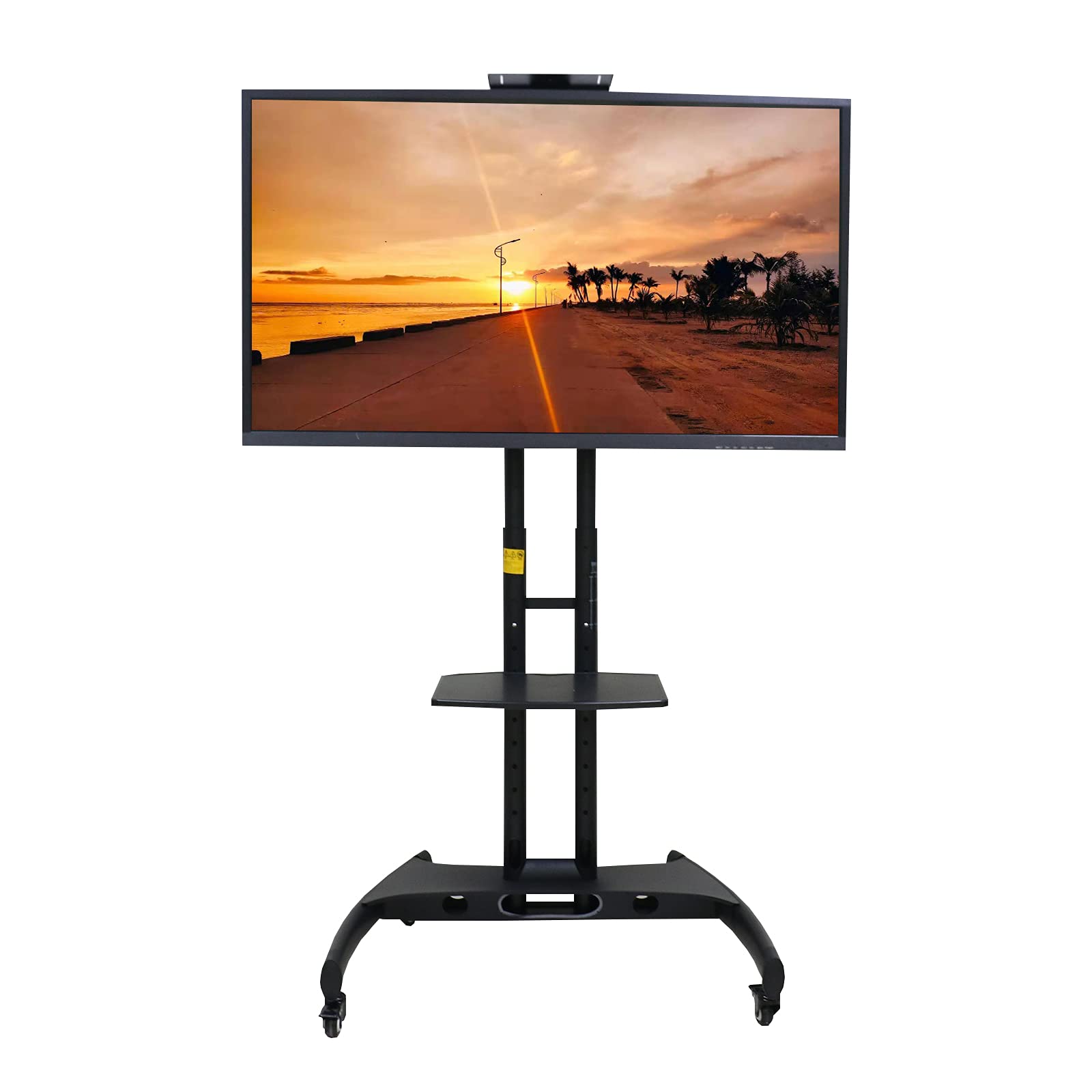 Buy Mobile TV Stand with Lockable Wheels Floor TV Stand for 3265 inch
