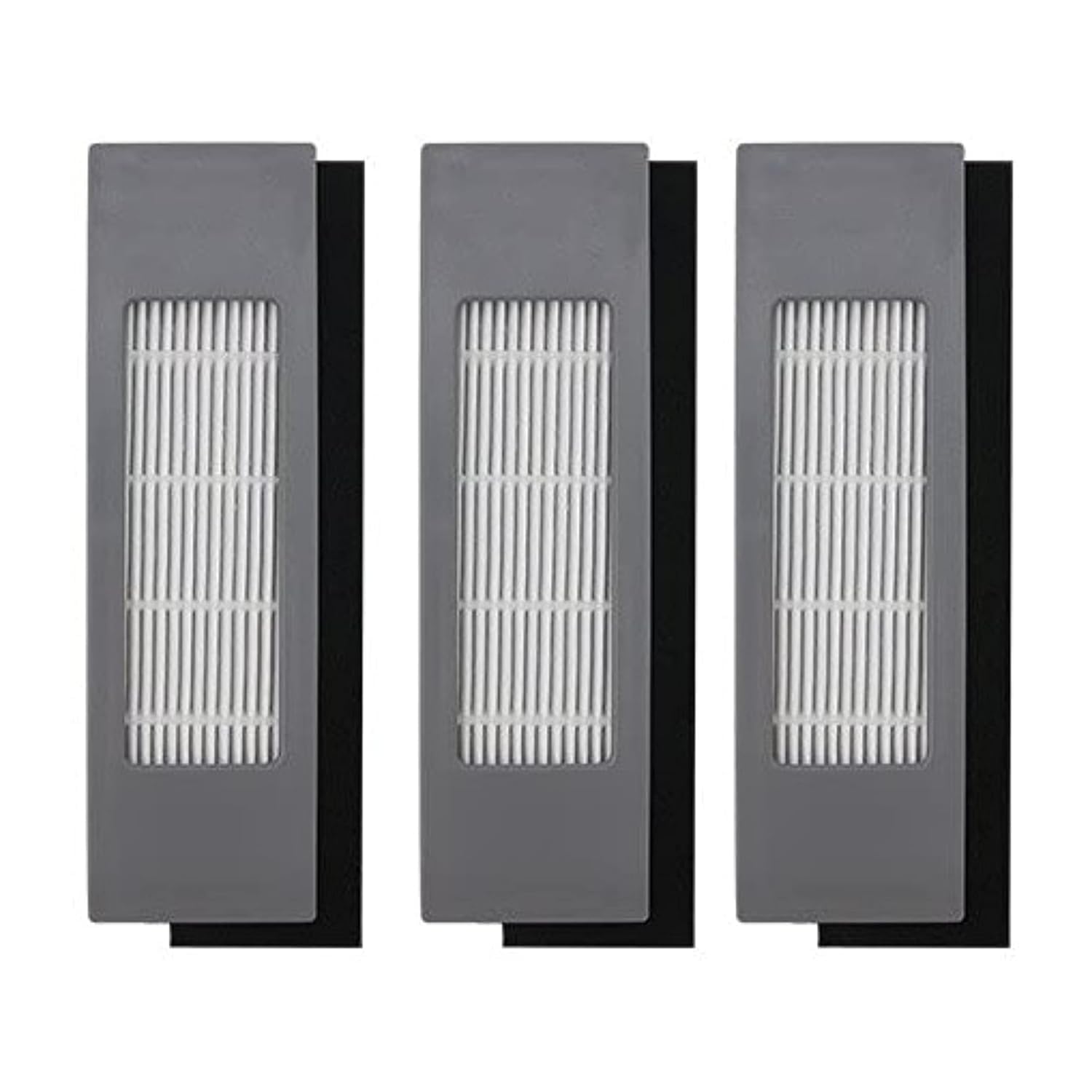 replacement accessories compatible with ecovacs deebot n10 ozmo t8 t9 pro t9 aivi robot vacuum deebot n10 (hepa filter set of 3)