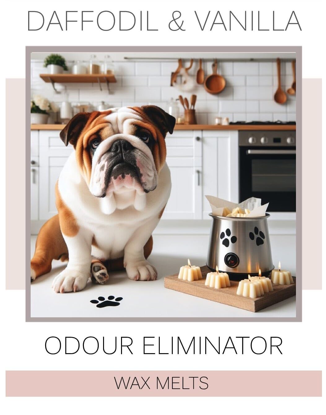 Wax Melts - Odour Eliminator - Strong Scented - Handmade in The UK (Daffodil & Vanilla)