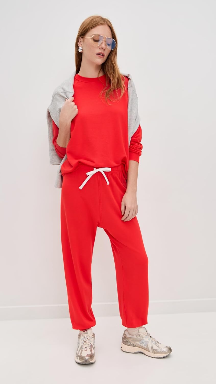 SPLITS59 Women's Andie Oversized Fleece Sweatshirt - Image 5