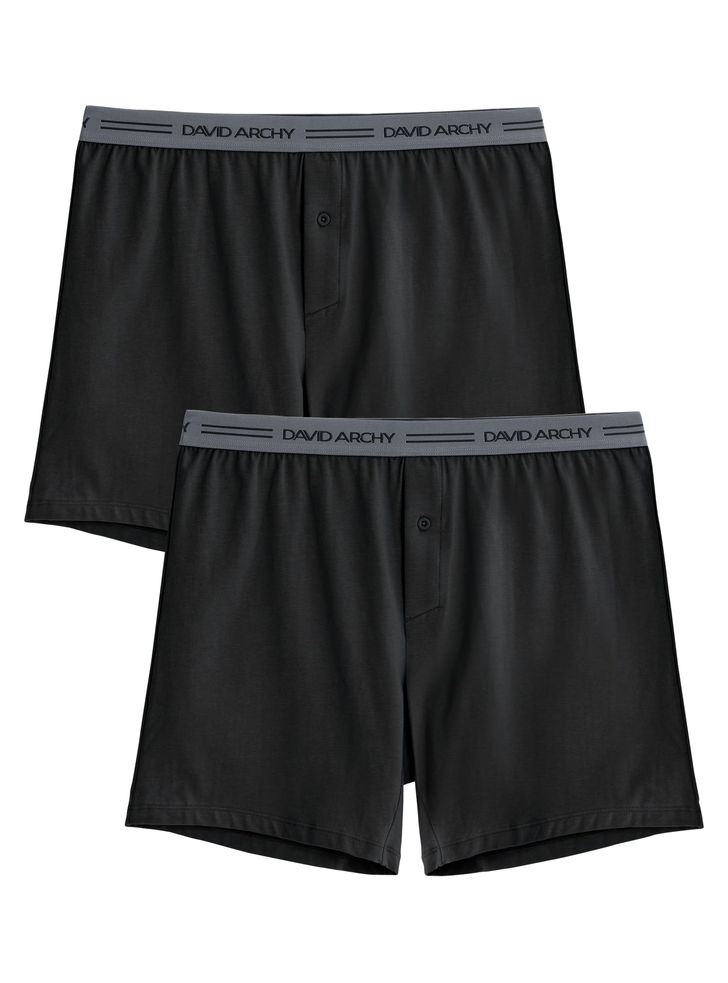 – Men's Boxer Cotton Underwear Soft Breathable Boxer Shorts Home Sleep Pants With Buttons Multi-pack