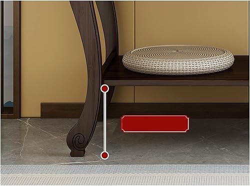 Miniatura 5 de Estante de altar de Buda Nueva mesa de oferta de estilo chino, Gabinete de porche de madera maciza, Nicho budista, Mesa de incienso, Hogar