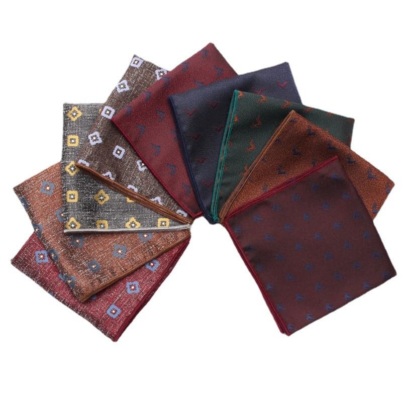 Mouchoir de poche en polyester robuste et de qualité pour costume élégant