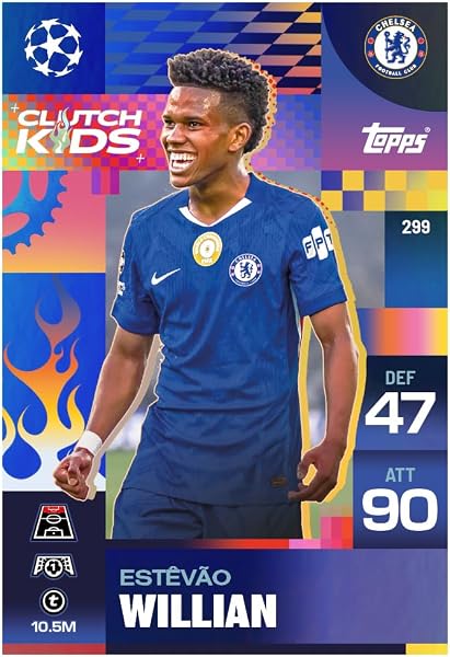Topps UCC Match Attax Extra 2026 - Mega Tin - Blitzballers - Contiene 48 Cartas, Incluidas 3 Cartas Blitzballers LE. - 3