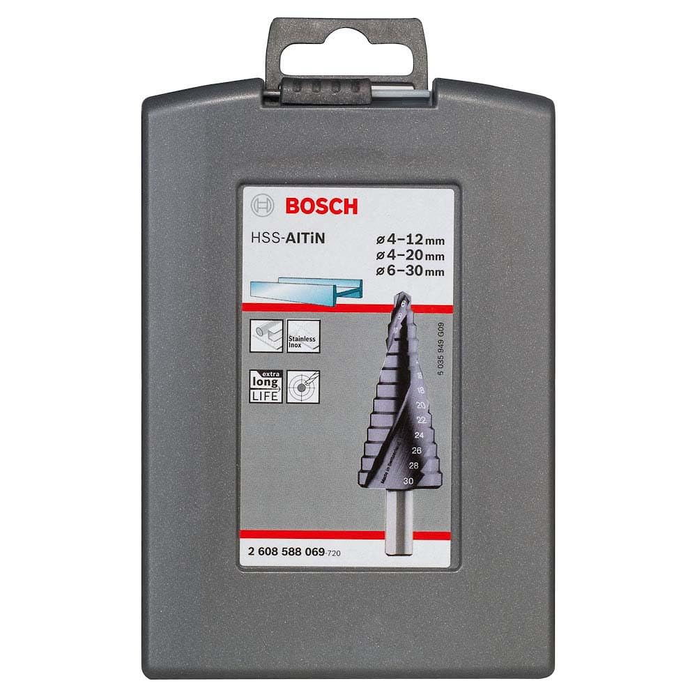 Bosch Pro 3 parçalı. kademeli matkap-Seti HSS-altin 3-yüzeyler-şaft