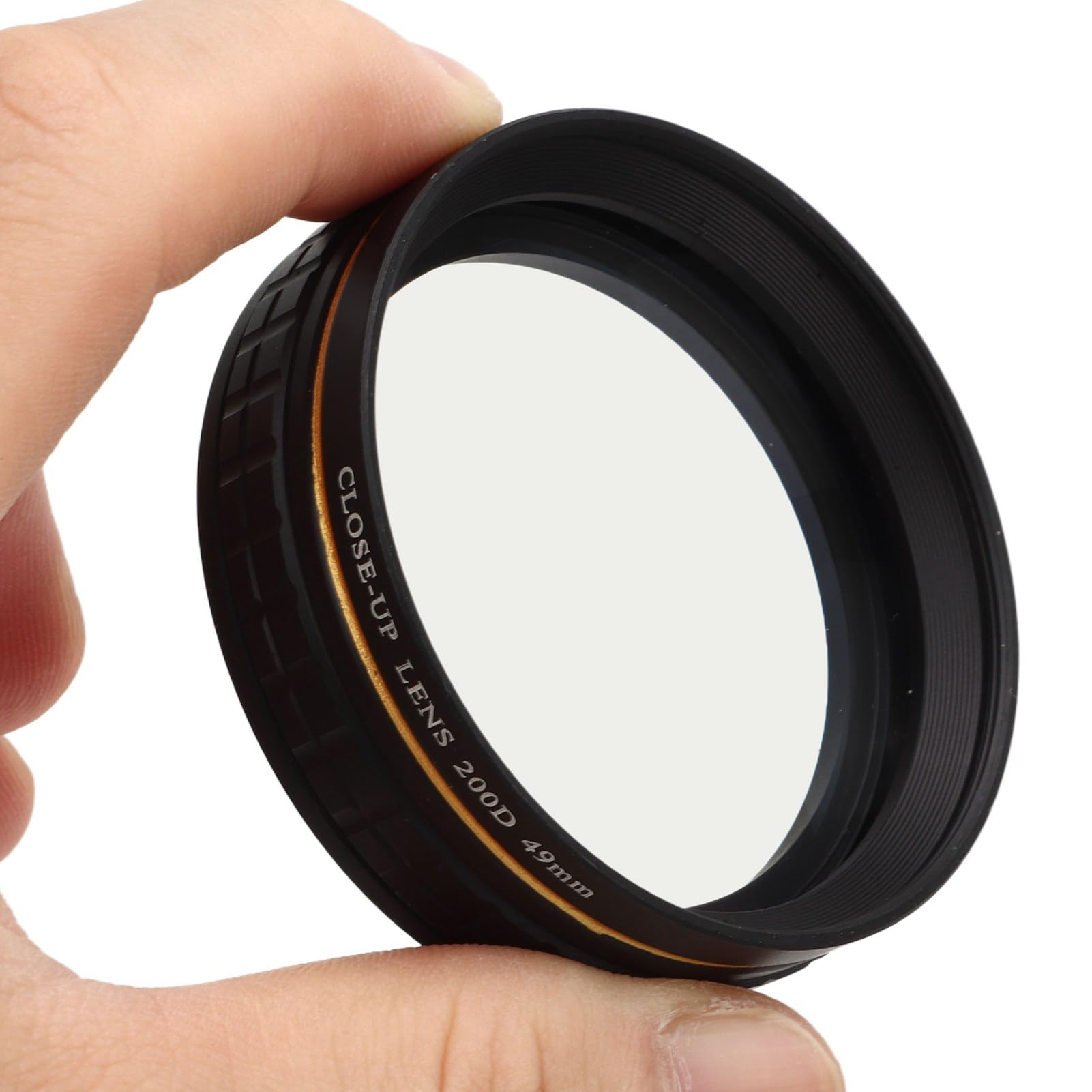 Obiektyw z Bliska do Kwiatów Owadów, Szkło Optyczne Makro Filtr z Bliska, Szybka Instalacja Bez Adaptera, do Fotografowania Biżuterii, Kropelki Wody (72 mm)