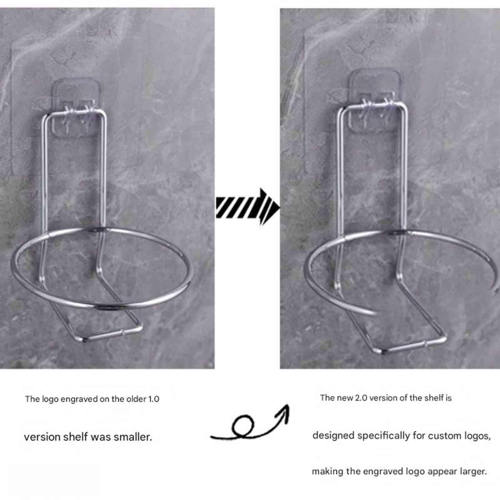 Posacenere da parete con copertura antivento, in acciaio inox di tipo diviso, per interni ed esterni, sicuro per casa e ristorazione