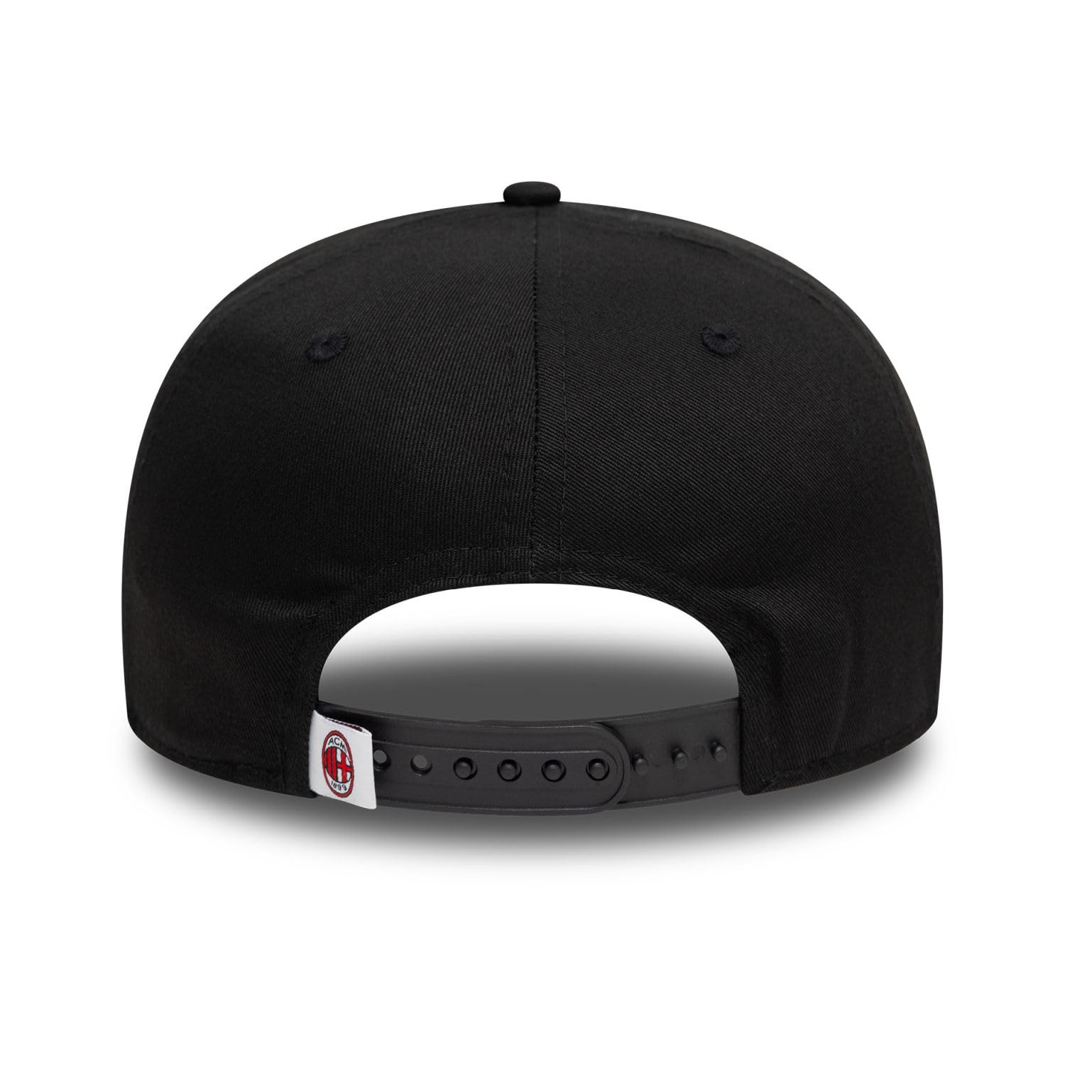 New Era Cappellino da golf con logo M AC Milan, taglia unica, nero, Nero , Taglia unica