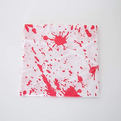 Miniatura 8 de Delantal sangriento de Halloween Scary Blood Splattered Impreso Delantales Murder Butcher Bib