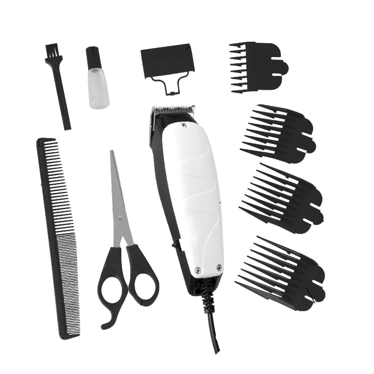 MayMax Cortapelo para Mascotas - Maquina de Cortar Pelo Silenciosa Recargable para Perros y Gatos, Kit de Peluqueria Canina Profesional con Peines Guia