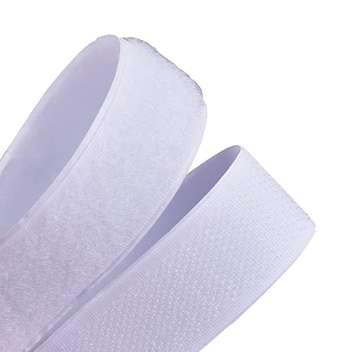 Miniatura 6 de LLPT Cinta de velcro para coser tela de nailon de resistencia extra industrial 1 pulgada x 33 pies cada rollo tira de velcro sin adhesivo para coser