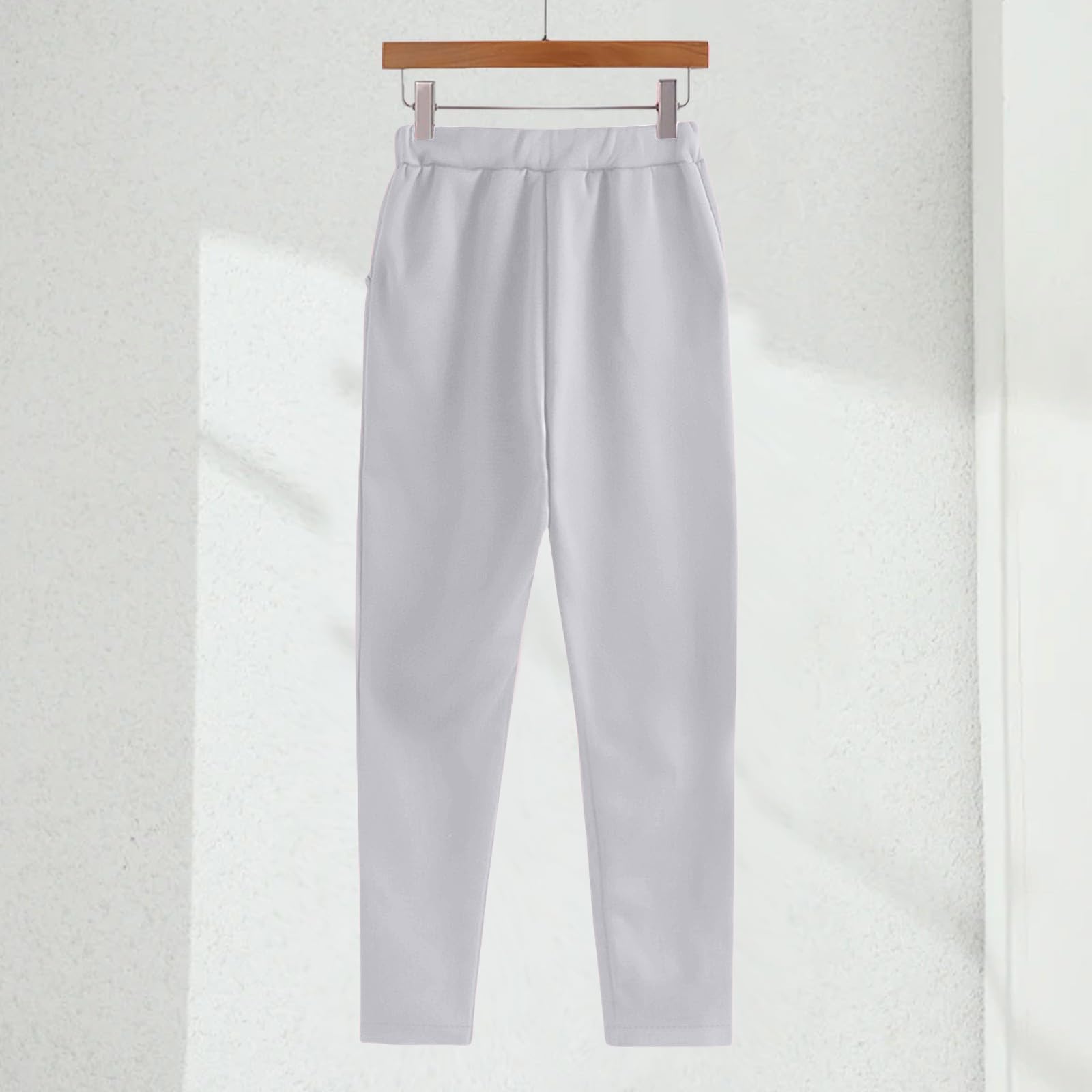 Ensemble de sweats à capuche en coton doux et uni pour filles - Ensemble de jogging chaud et mignon avec poches