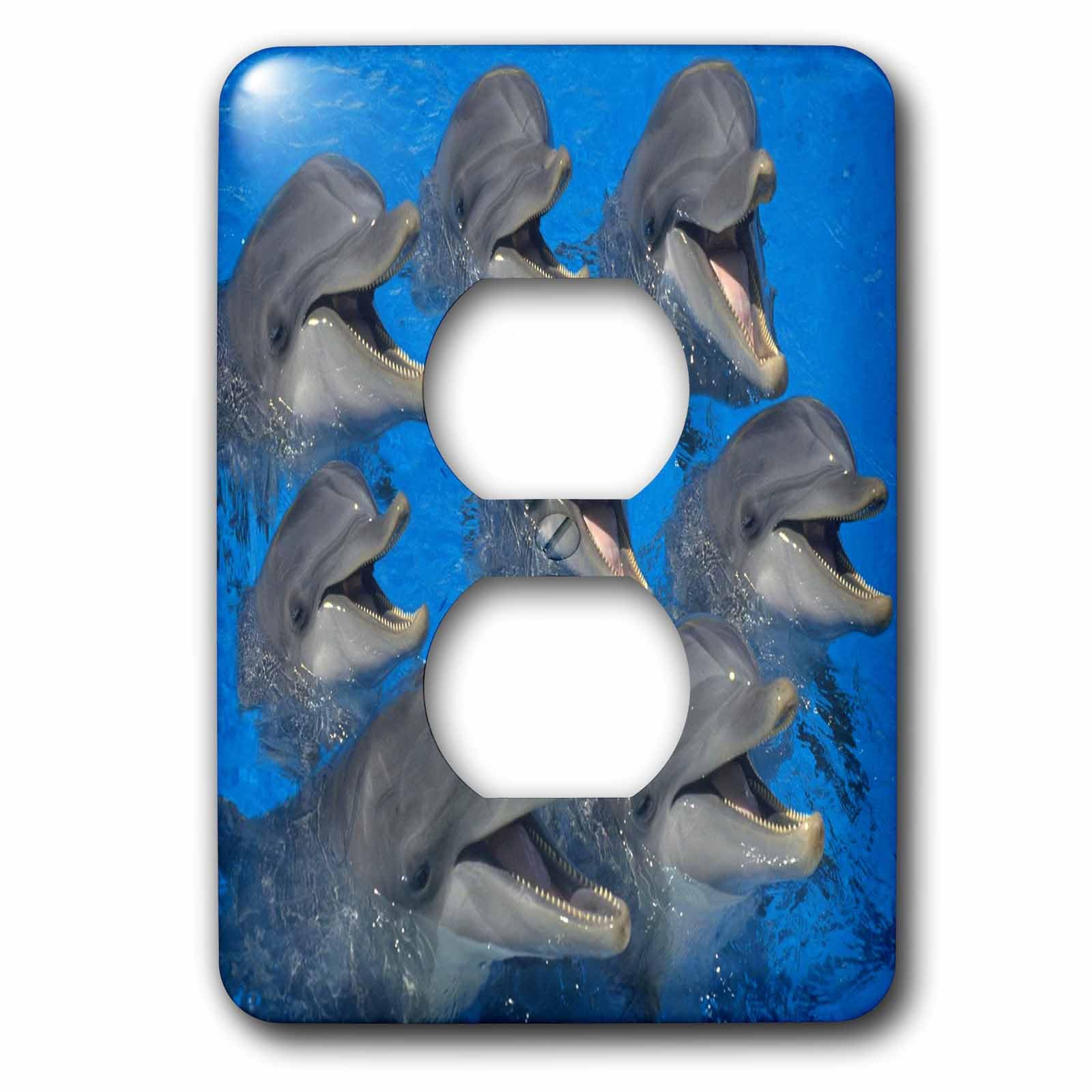 Bouchon de prise de courant dauphins pour sécuriser la maison contre les accidents