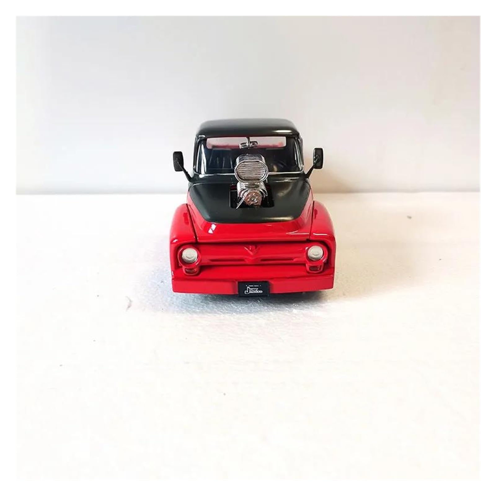 Metallo Scala Replica Modello Di Auto In Lega Simulazione Ford Pickup F100 Del 1956 1 24 Statico Da Tavolo Decorazione Collezione Hobby Veicoli Giochi Set