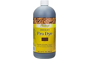 Fiebings Pro Dye 32 Oz Chocolate: Professional Oil Dye for Dyeing Leather
