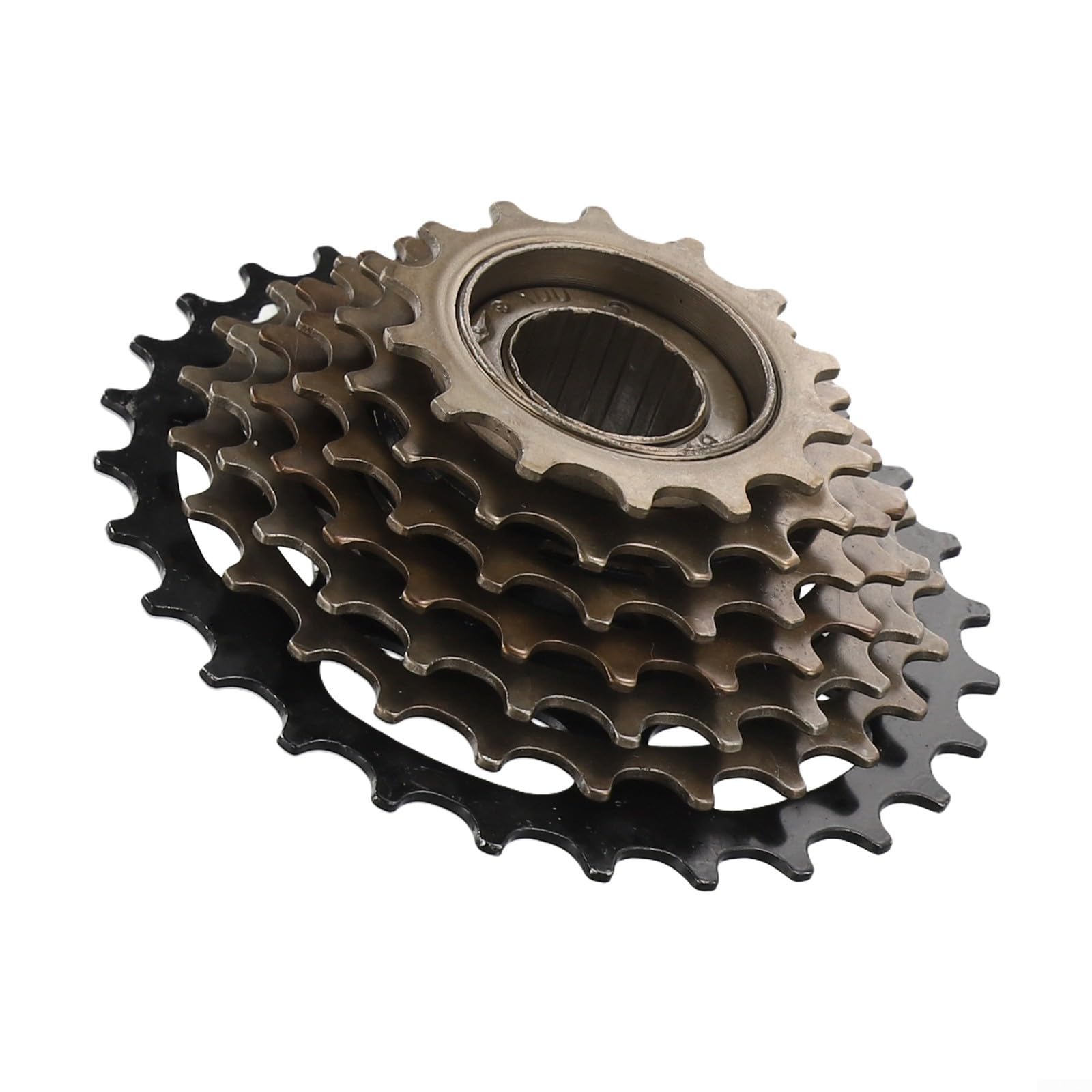Cassetta a Vite per Bicicletta da Montagna 6/7/8 Velocità 13/14-28T in Acciaio ad Alto Tenore di Carbonio, Cambio Liscio, Pezzo di Ricambio per Biciclette da Strada (7 velocità)