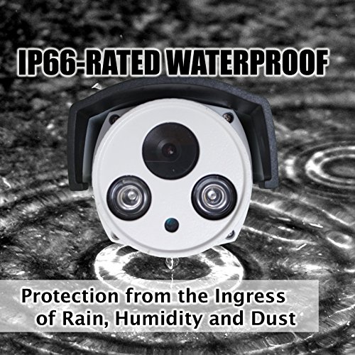 Ventech Hd 1080P ((2 Power Ir Led)) Awesome Quality Video Cctv Cmos 2Mp Bullet Camera Home Security Day/Night Infrared Night Vision Indoor #TOP4