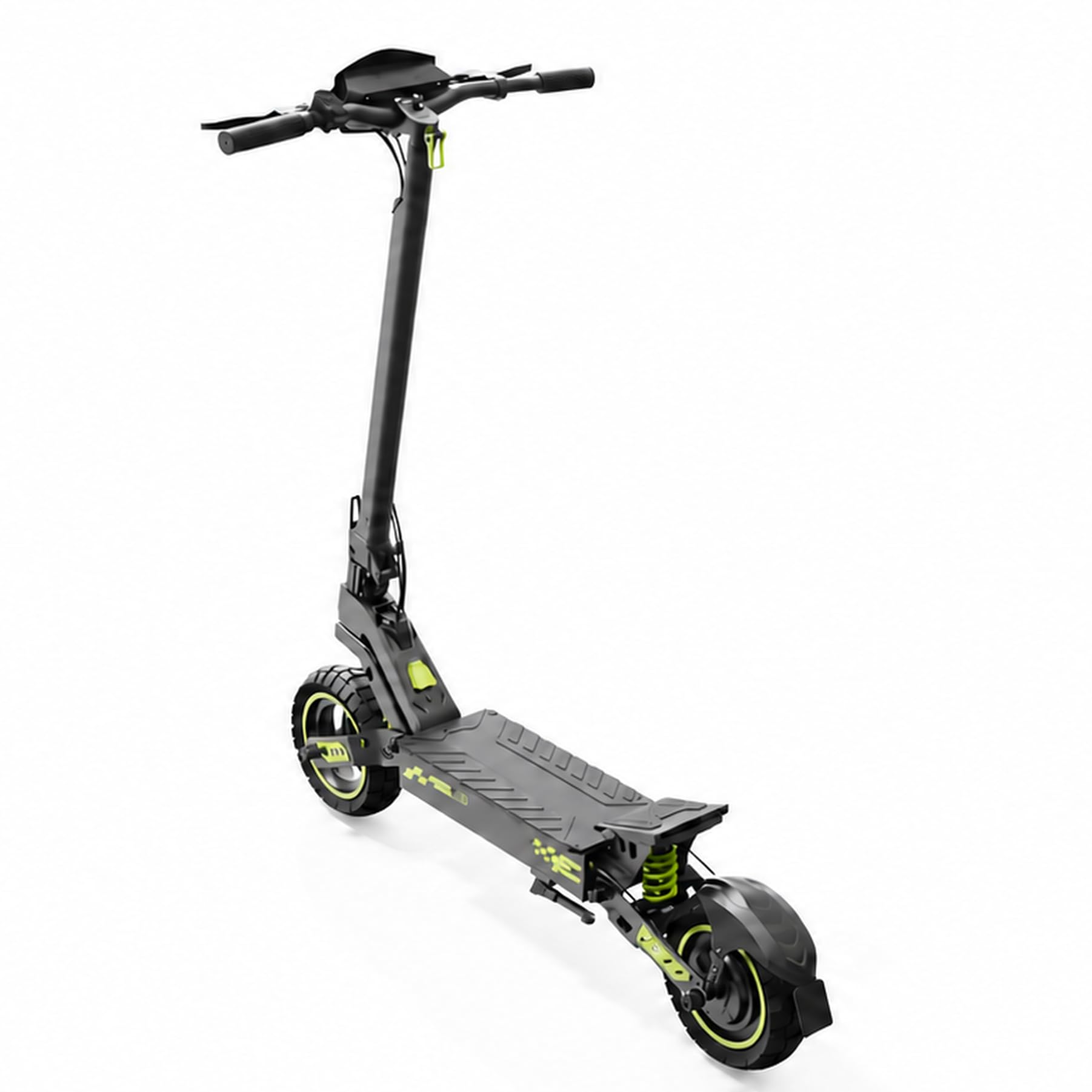 D1P Monopattino Elettrico Adulto, Autonomia Massima di 55 KM, 10" Monopattino Elettrico Pieghevole, App, Carico 150 KG, Manubrio Regolabile, Sospensione Quadrupla