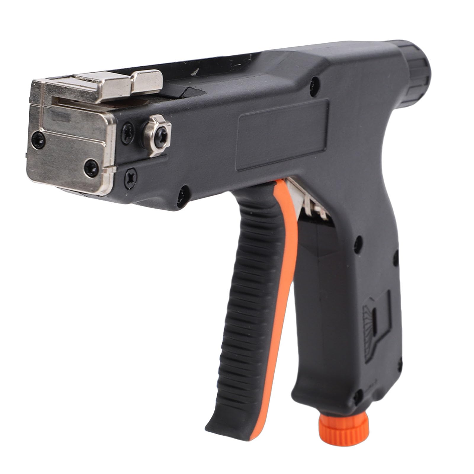 Eujgoov Pistolet do Opasek Kablowych, Samoblokujące Szczypce Nastawne ze Stali Wysokowęglowej do Nylonowych Opasek Kablowych 2–12 Mm, z Narzędziem Automatycznego Odcinania