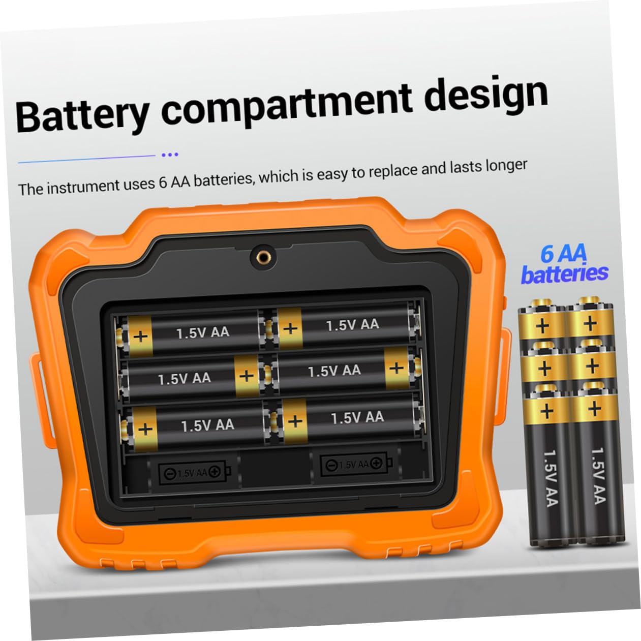 STOBAZA Tester di Resistenza di Isolamento Grande Capacità e Facile Operazione Digitale Display Lcd e Retroilluminazione per Cavo di Alimentazione e Parafulmine, per Test e Riparazioni