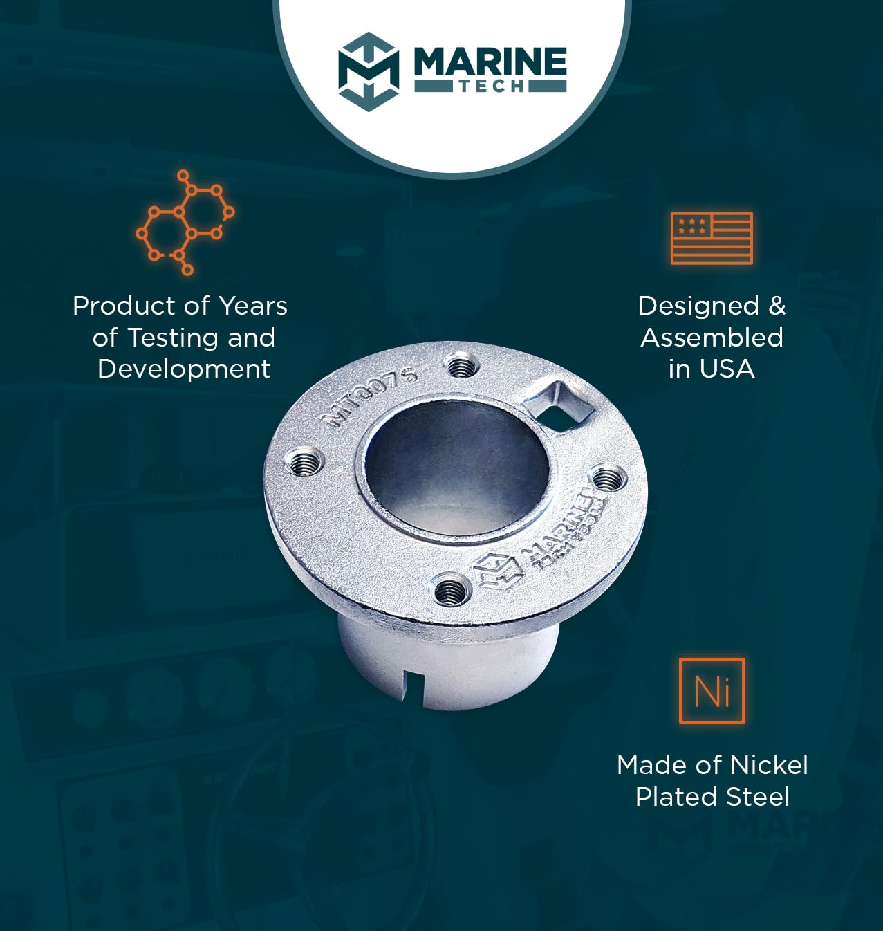 Marine Tech Tools Volvo Penta Prop Nut Wrench - Duo Prop Removal Tool For Outboard Boating