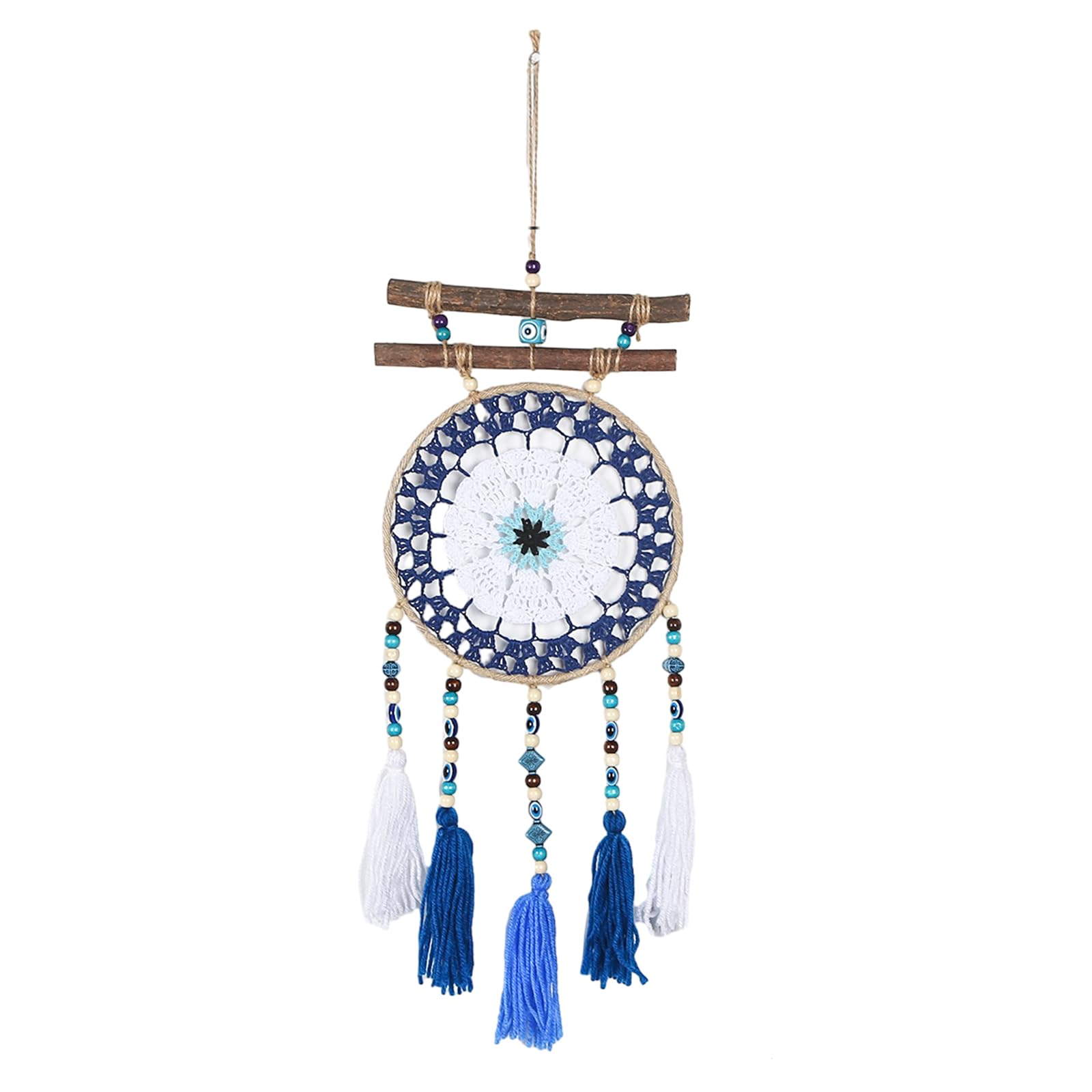Evil Eyes Macrames Dream Catchers for Bedroom Woven Wall Decor Wall Hanging Home Decorations Evil Eyes