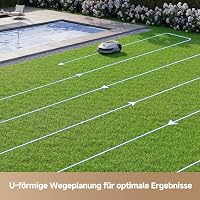 dreame Intelligenter Mähroboter A1 Pro ohne Begrenzungskabel, 360°3D LiDAR, Drahtloser Umfang, 2000m², App-Steuerung, OmniSenseTechnologie, Intuitive Zonenverwaltung, Intelligente Hindernisvermeidung – Ansicht 6