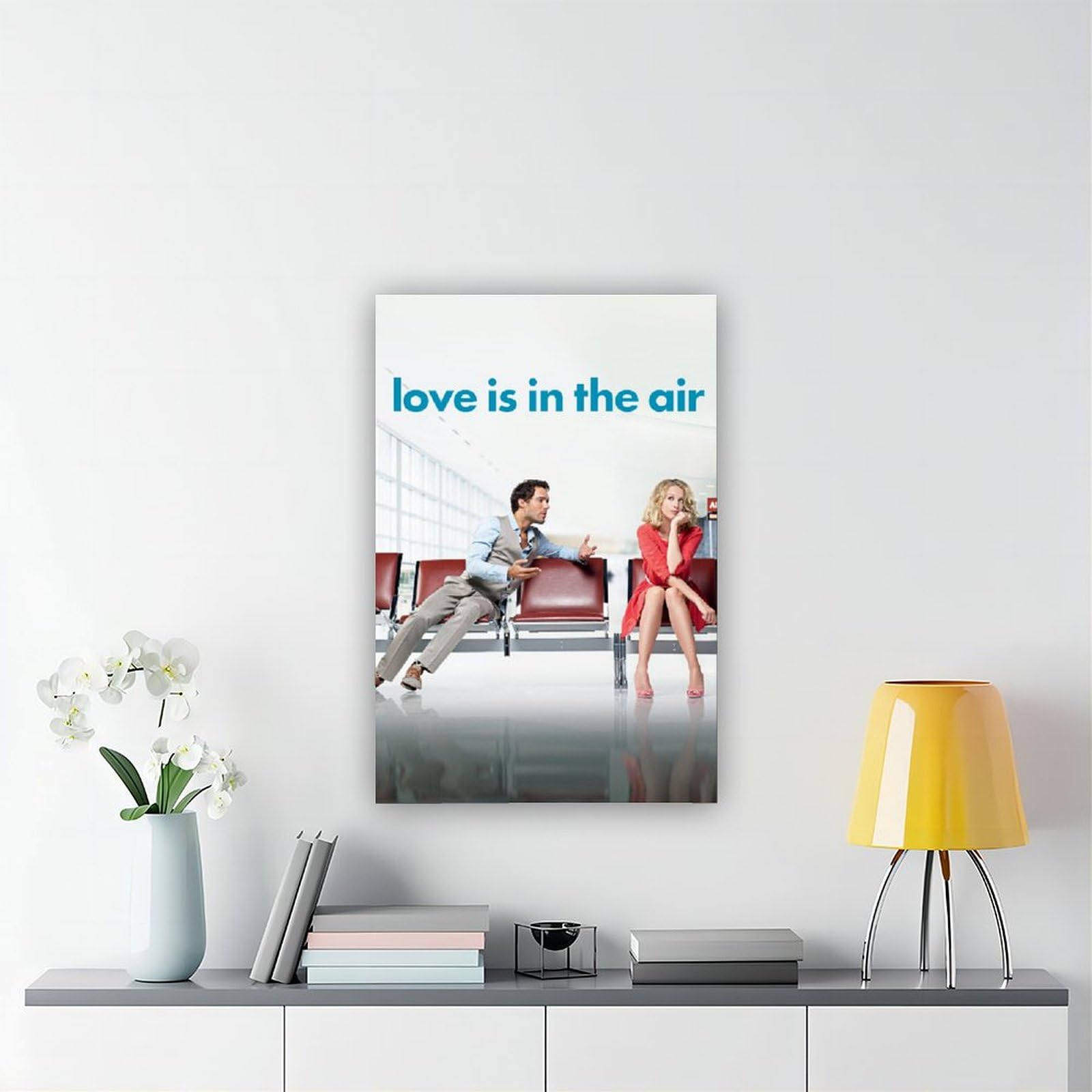 Amazon.com: SHUBIAO Love Is in The Air Love Movie Poster Cover Art