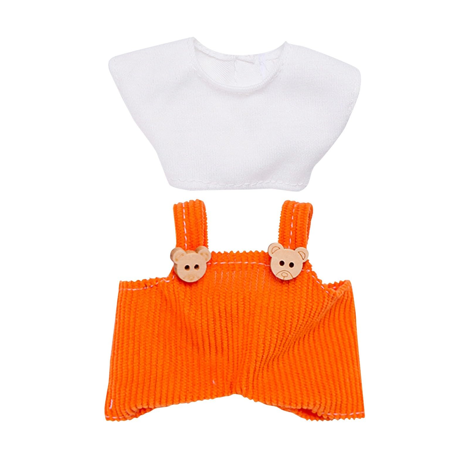 9-12"/30cm Teddy Bear Overalls Animal Costume - Corduroy Romper Bartholomew Bear Clothing（NO Doll） Vjw71 (C, A)