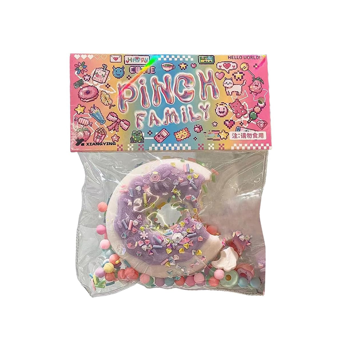 Amazon | スクイーズおもちゃ ドーナツ 握る スクイーズ 玩具 可愛い