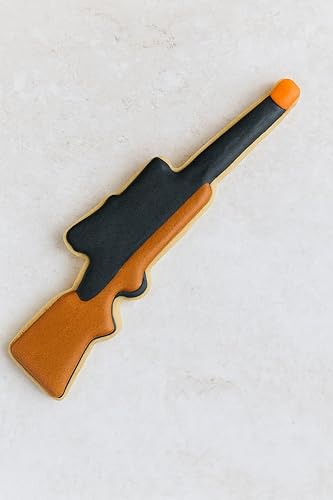 Miniatura 5 de Cortador de galletas de rifle de caza con diseño fácil de empujar (5 pulgadas)