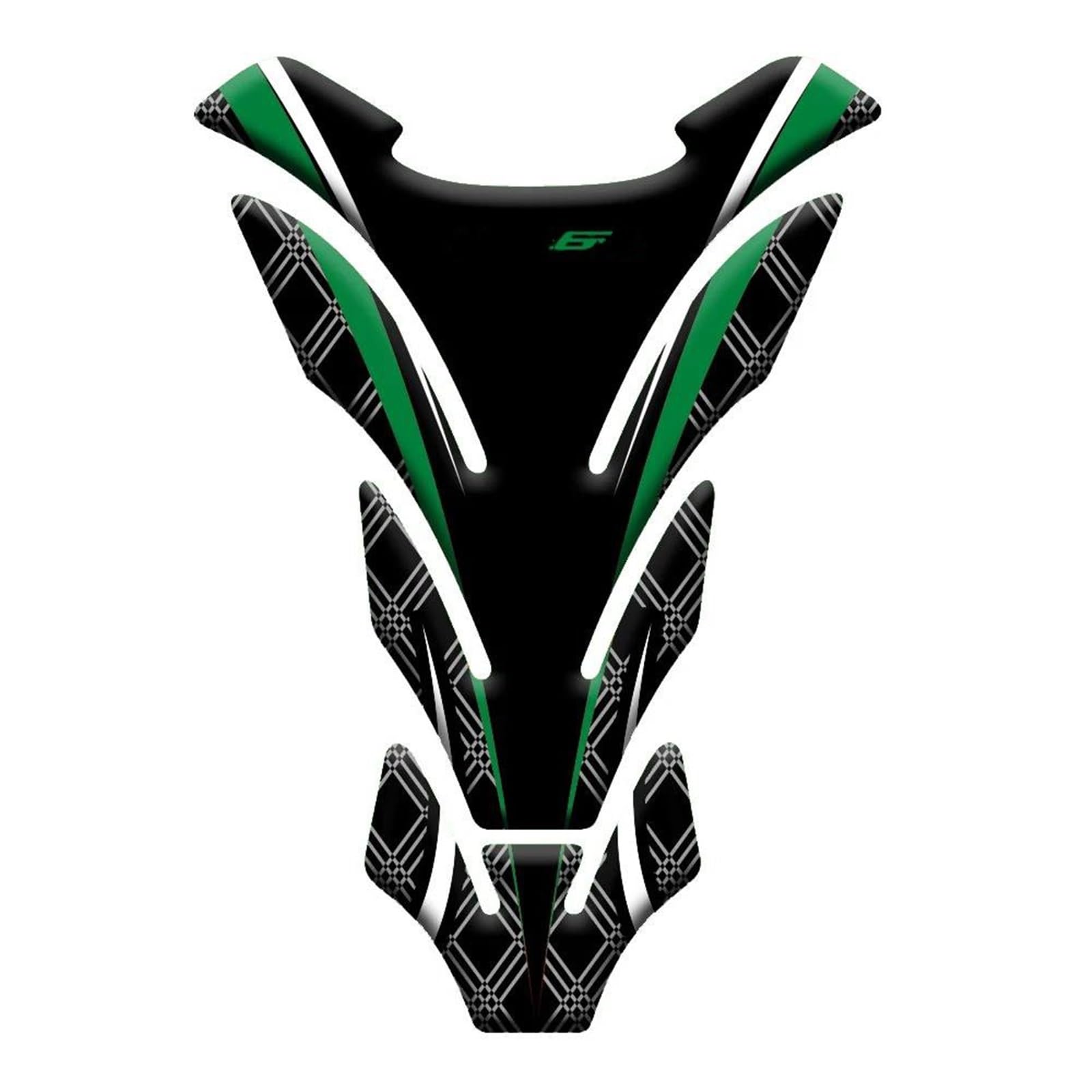Ysdsls Color23 Motorcycle Stickers Tank Pad Sticker Protector Decals Case For Kawasaki For Er6n For Er-6N Tankpad(Color23)