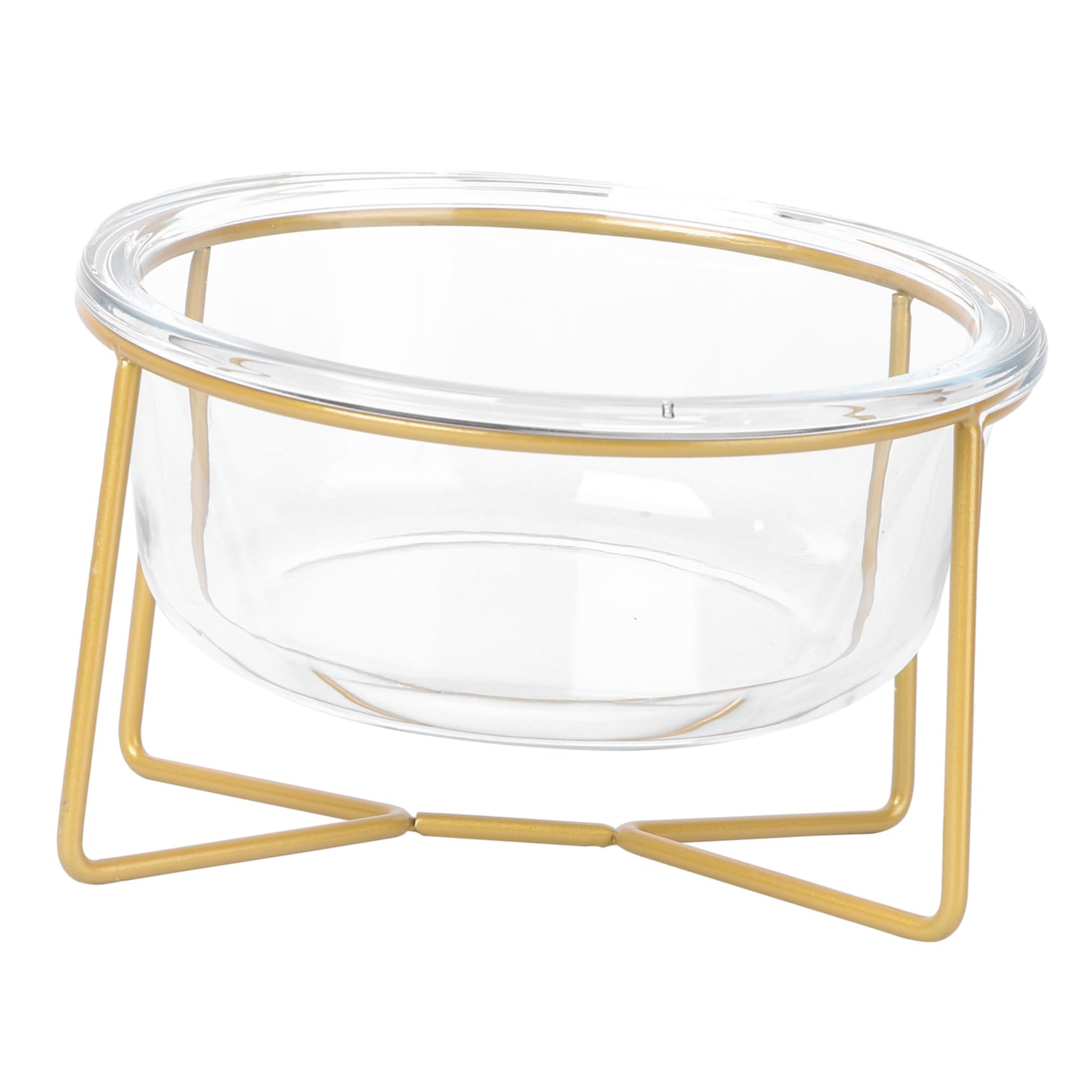 CIYODO High Base Cat Feeder Tall Raised Dog Bowl Wide Pet Bowl Elevate Cat Dog Feeder Oblique