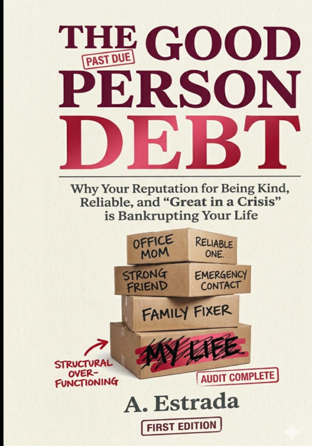 THE GOOD PERSON DEBT: Why Your Reputation for Being Kind, Reliable, and “Great in a Crisis” is Bankrupting Your Life.